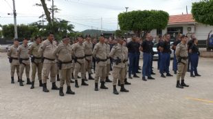 Euclides da Cunha: Polcia Militar do 5 BPM/BA comemorou 200 Anos da PM/BA.